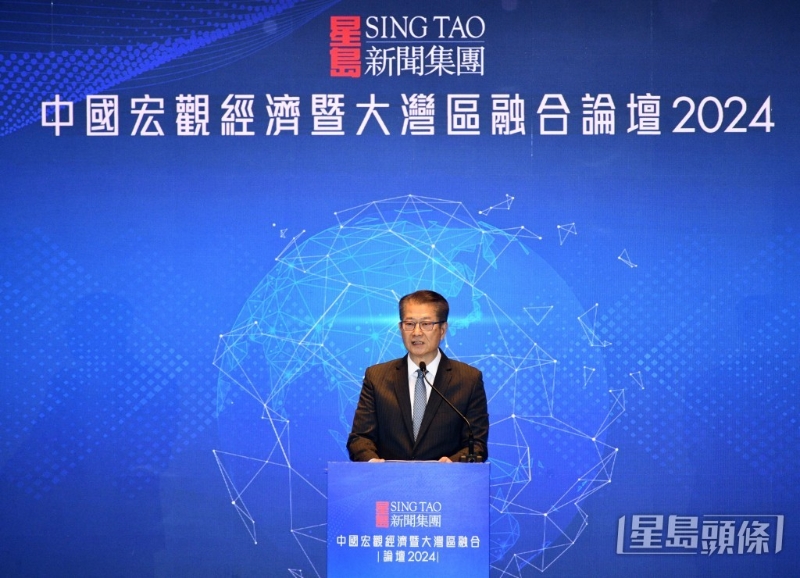 陳茂波表示，政府決心帶領社會各界和市場力量參與投入，加快北都的發展。