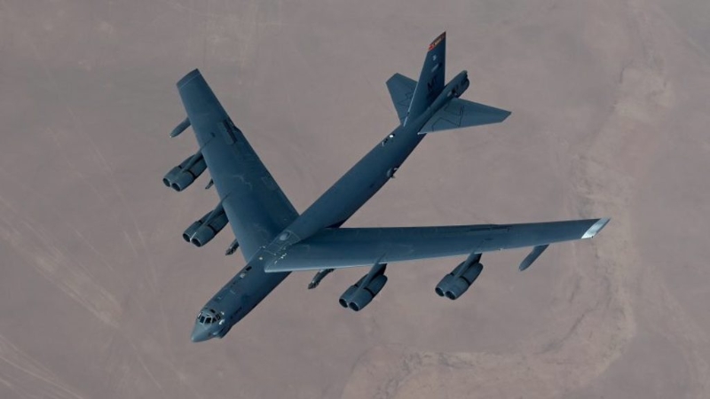 B-52H轟炸機雖然已經問世超過60年，但是載彈量奇大，仍然是美軍重要的轟炸機。