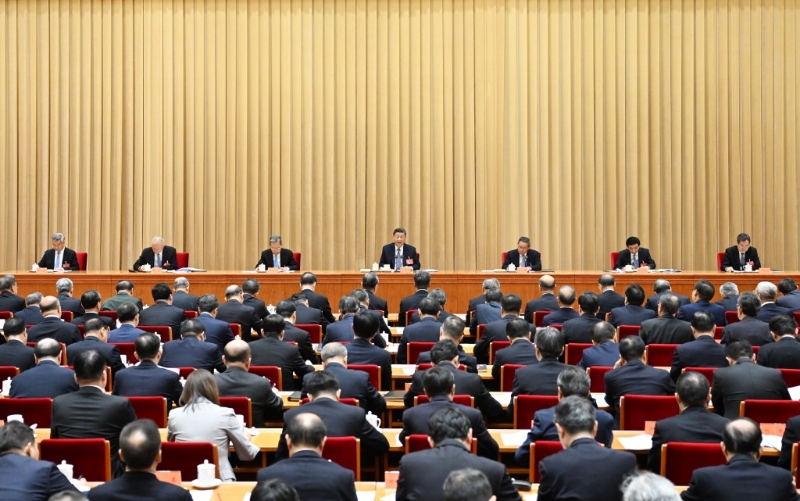 中央經濟工作會議在北京召開，國家主席習近平發表講話。