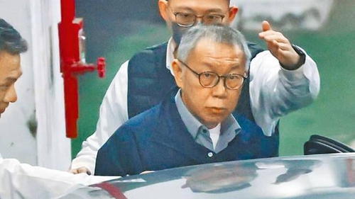 民眾黨主席柯文哲因涉京華城案、政治獻金案被羈押禁見。 中時