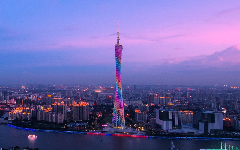 廣州塔是廣州地標。