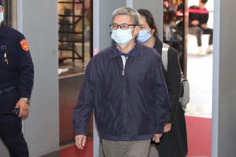 李文宗下午抵達北院。