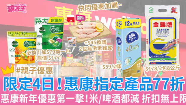惠康優惠