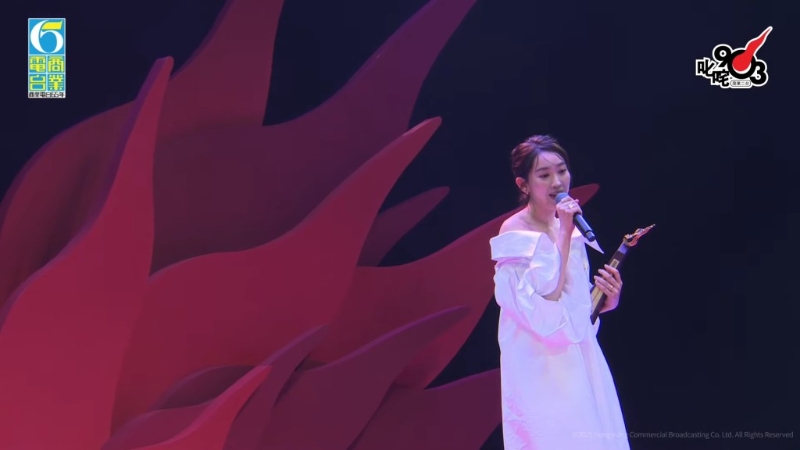 叱咤樂壇新力軍女歌手金獎由龔慈恩女兒林愷鈴奪得。