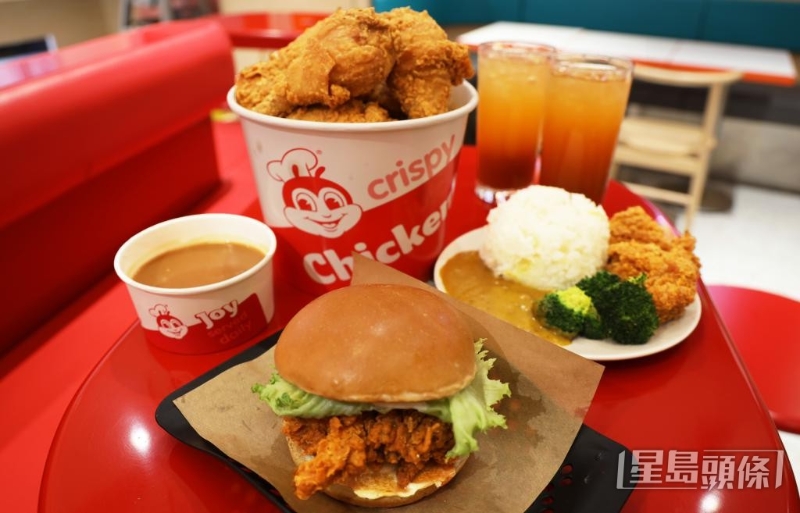 Jollibee重視食物品質，樂脆雞、蜂脆雞堡等深受港人歡迎。