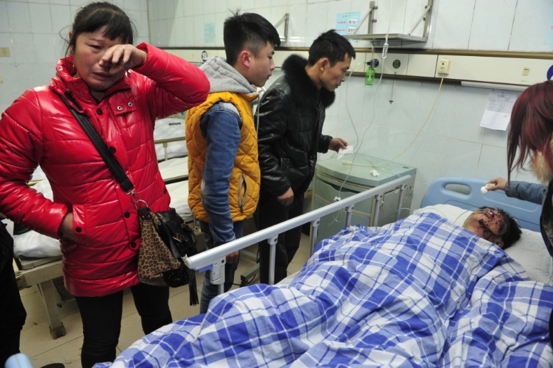 爆炸導致14人死亡，18人受傷。（新華社）