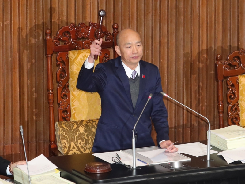 “立法院長”韓國瑜。