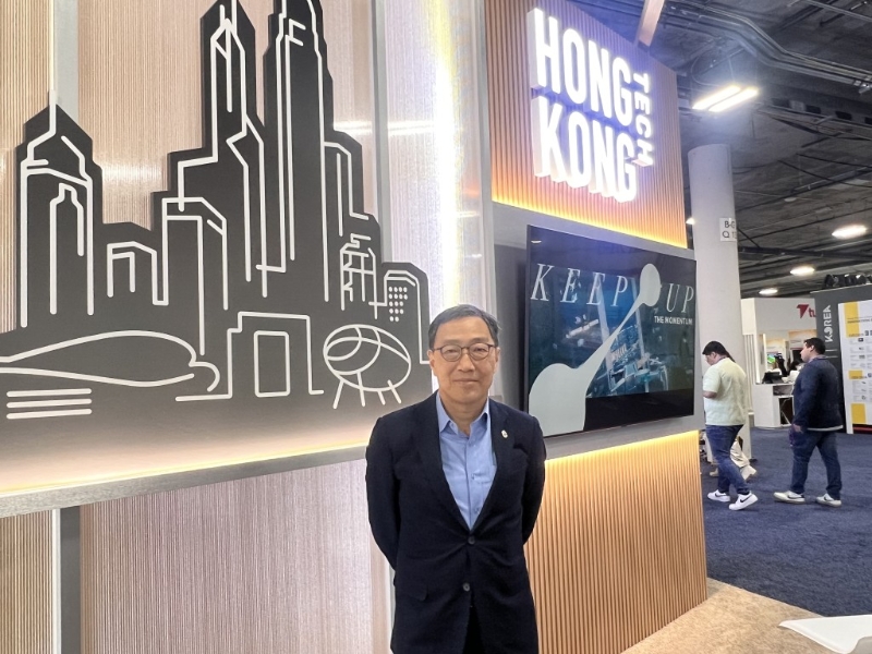香港科技園行政總裁黃克強。
