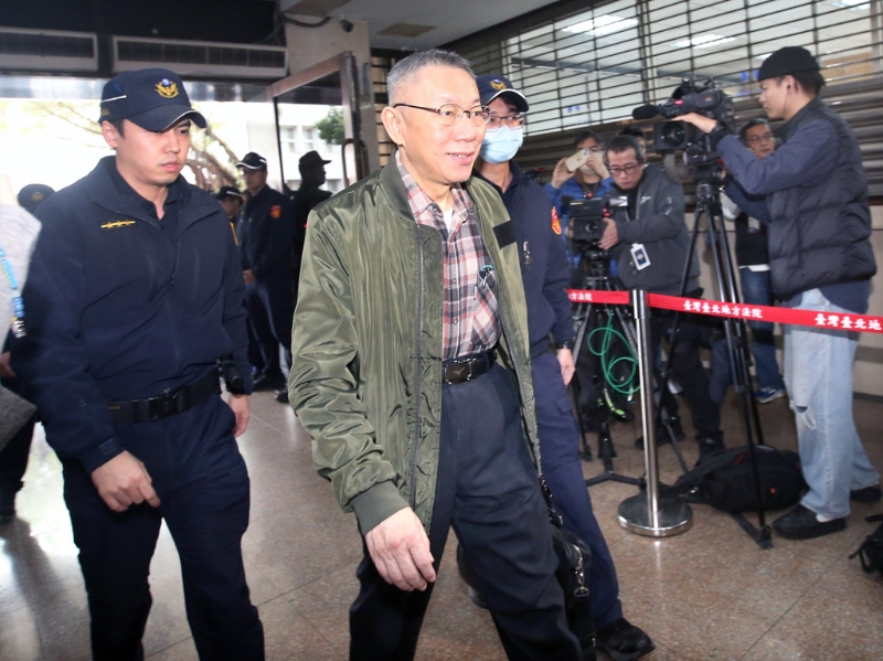 民眾黨前主席柯文哲。