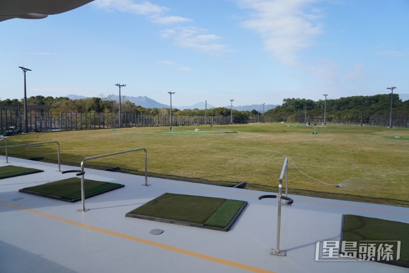高爾夫球練習場，道多達70條，每一條球道均具備Trackman雷達科技，能夠提供揮桿、撃球速度、高球飛行距離等實時數據