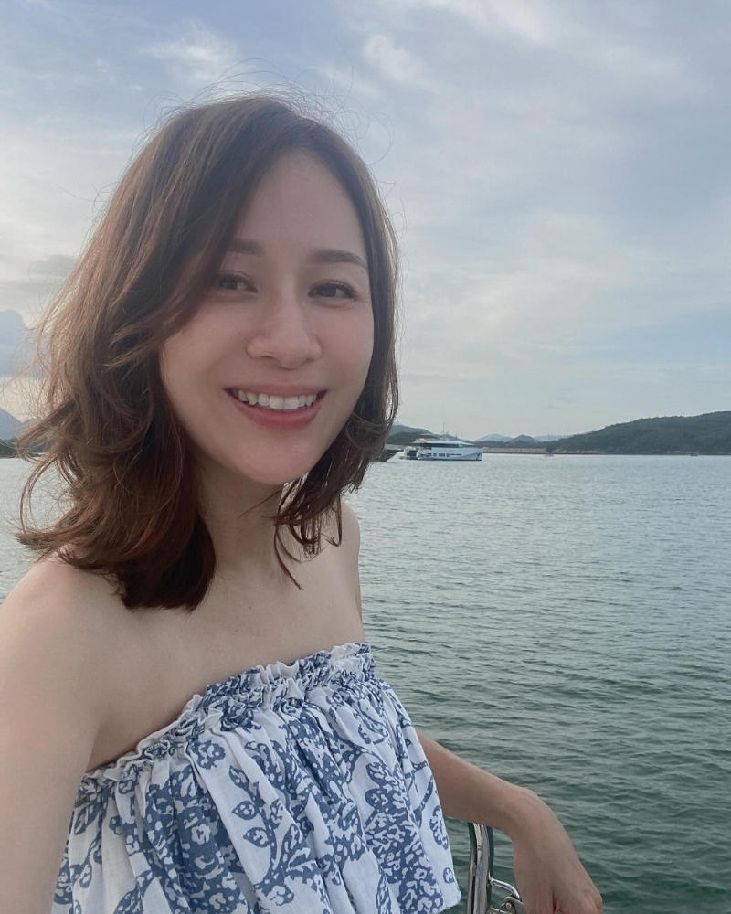 鄺文珣已經49歲，卻Keep得好好。 