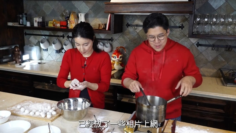 郭晶晶的廚藝了得。