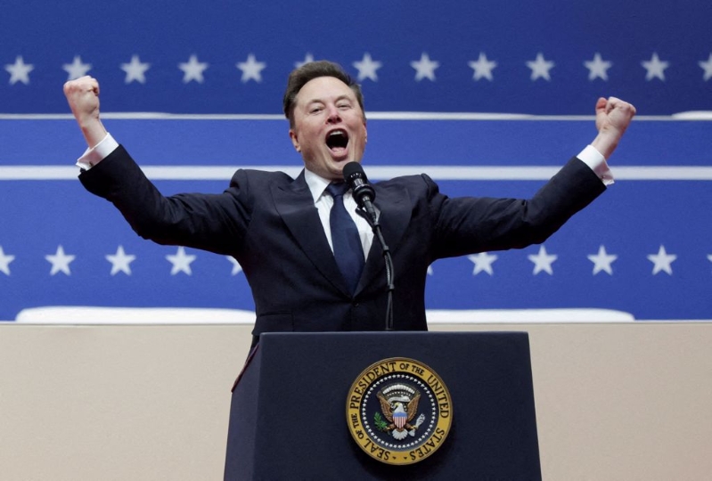 馬斯克領導的政府效率部取得財政部支付系統的權限。路透社