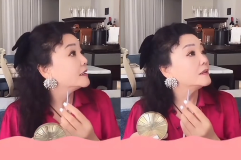 2天前張蘭直播時，汪小菲疑似闖入說了前妻大S病危的消息。