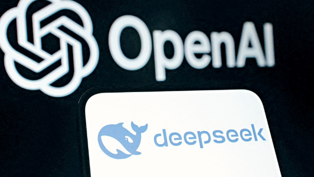 中國DeepSeek強勢崛起，挑戰美國OpenAI。