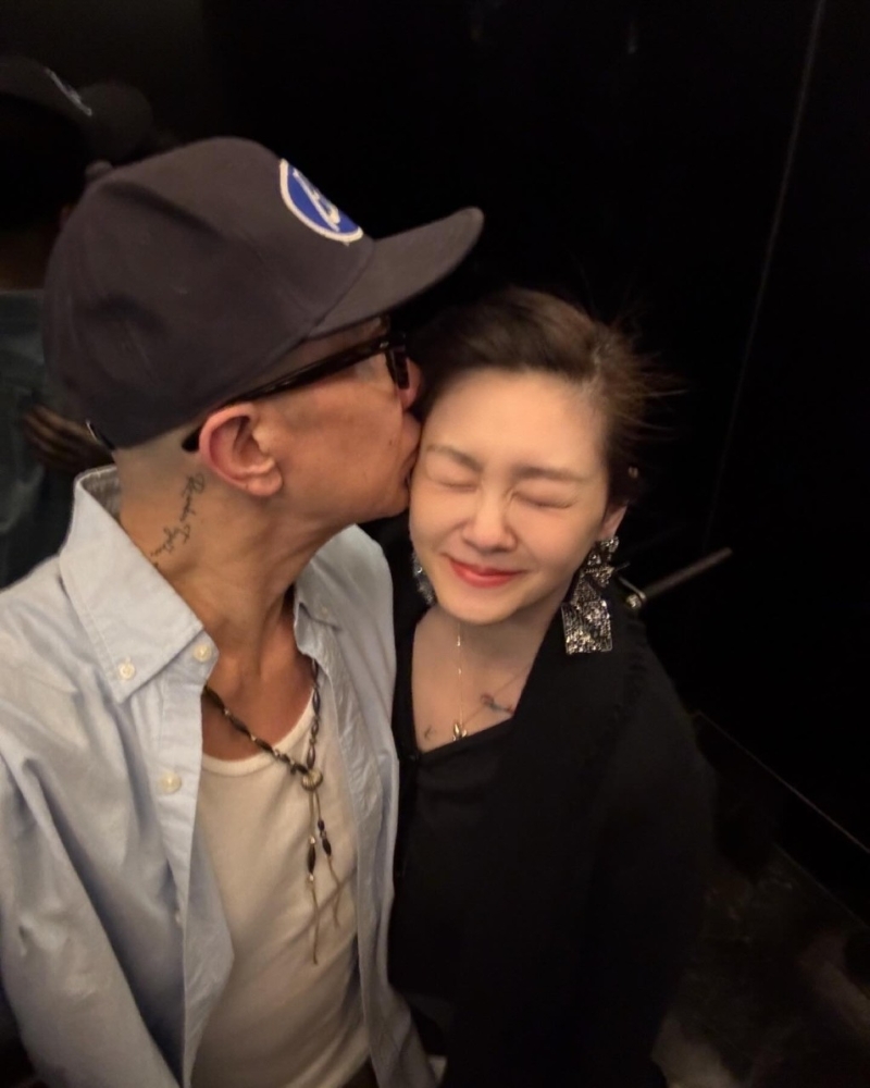具俊曄早前分享與大S的合照。