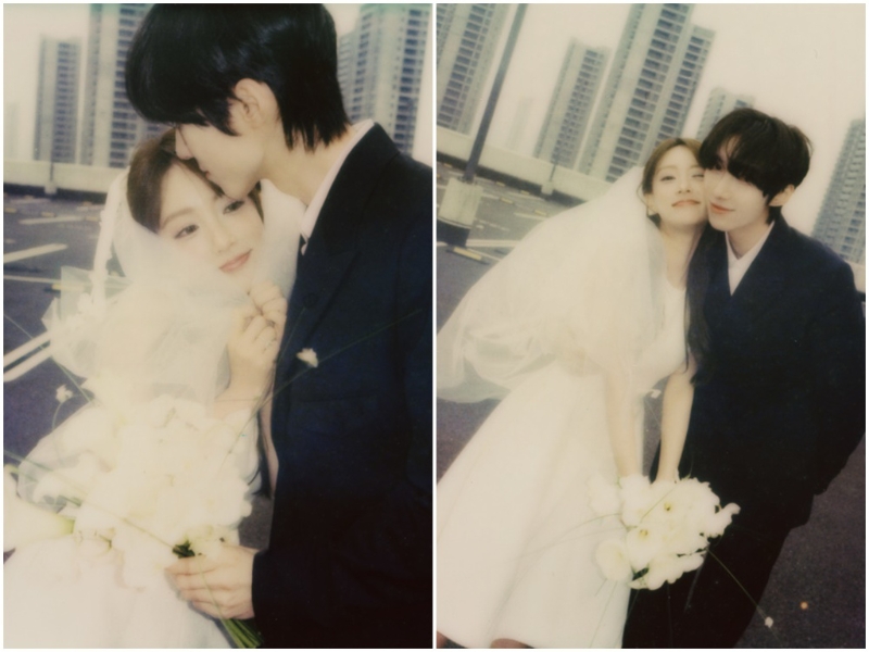 趙磊結婚了。（趙磊微博）