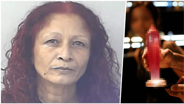 50歲女子內格倫（Juliissa Negron）用情趣用品打老公，涉家暴被捕。