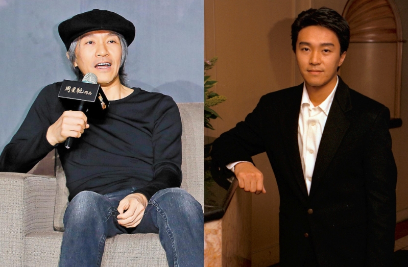 周星馳退居幕后多年，鮮少公開正面真實模樣。中時資料照