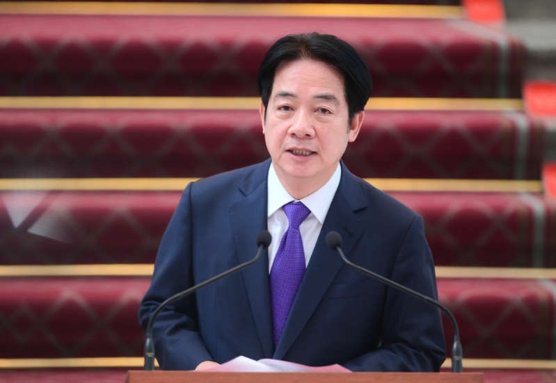 根據《美麗島電子報》日前公布的2月國政民調，總統賴清德的滿意度持續下探。（中時資料照）