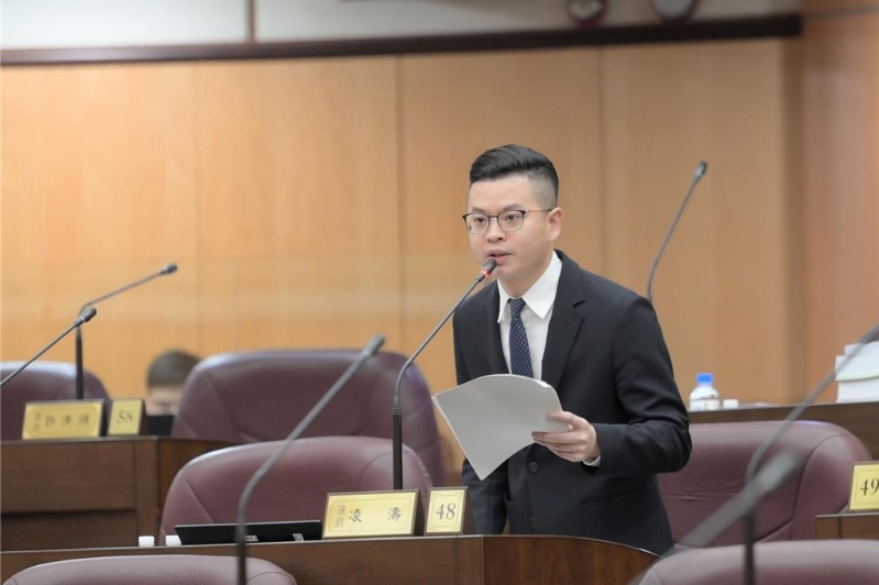 桃園市議員凌濤。（摘自凌濤臉書）