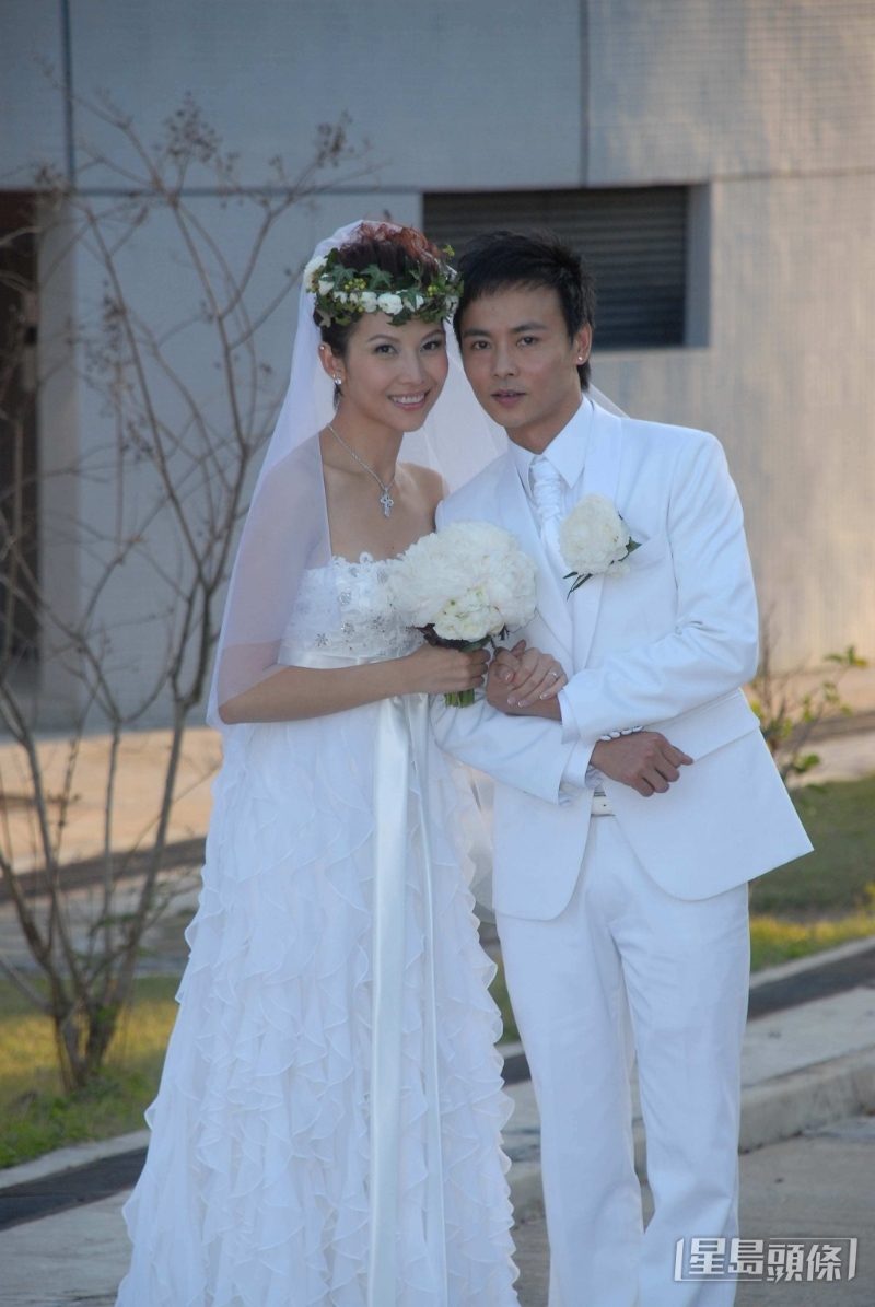 蔡少芬與內地演員張晉于2008年結婚。