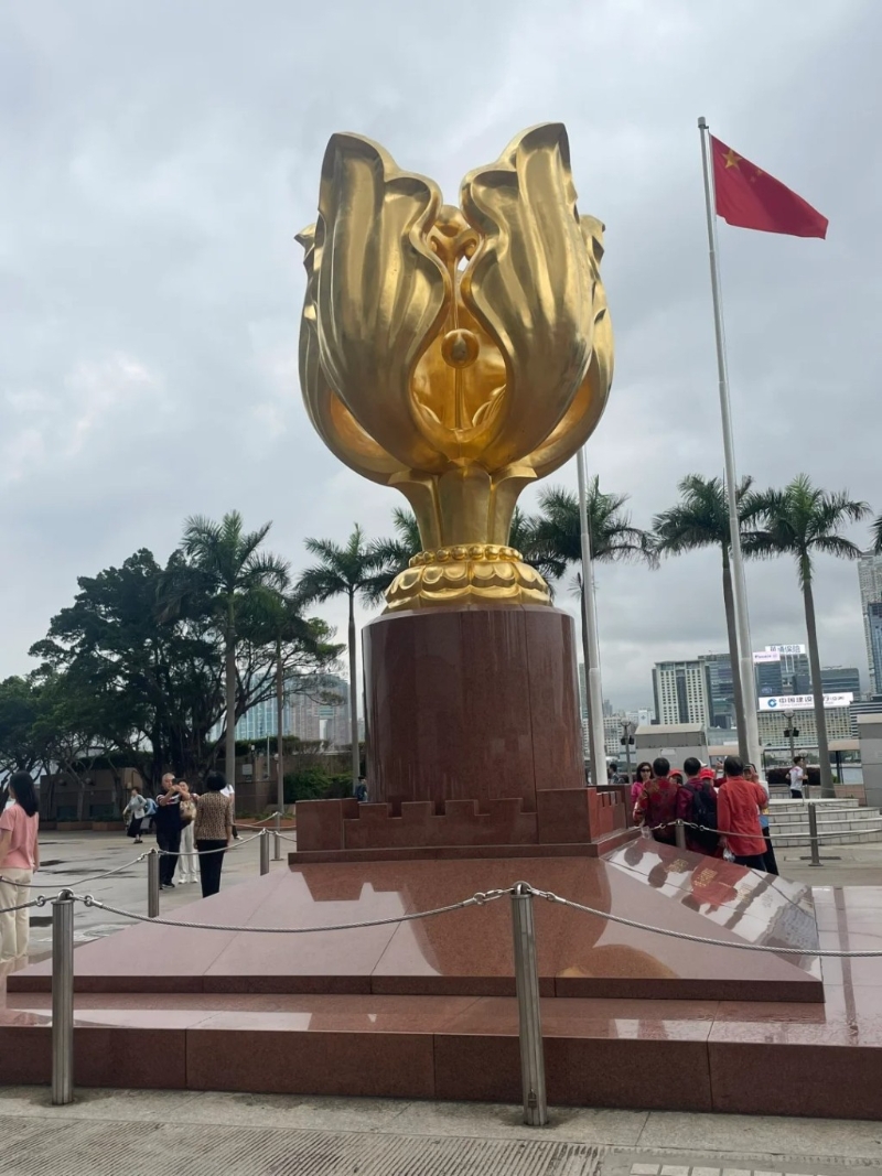 7.金紫荊廣場：位于灣仔的金紫荊廣場往往是內地游客必到景點（小紅書）