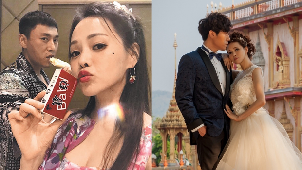伊能靜、秦昊姐弟戀結婚10年。