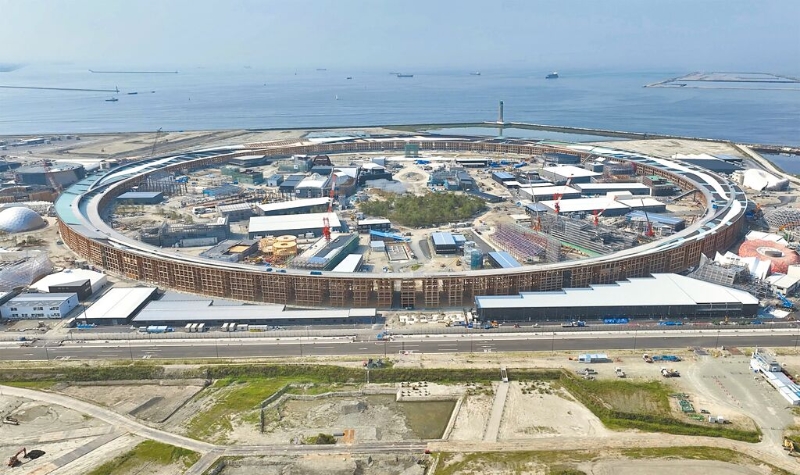 大阪世博會即將于4月13日開幕。（美聯社）