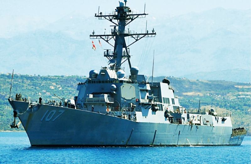神盾驅逐艦“格雷夫利號”。