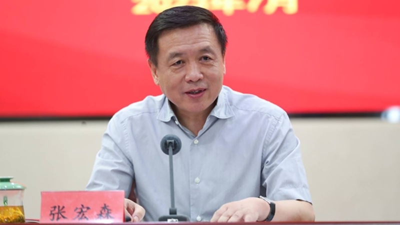 張宏森成為中國作協主席。 中國作家網