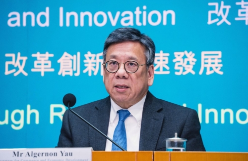 丘應樺批評美國對中國貨加征關稅是無理打壓，亦指將香港產品與來自中國的產品混為一談完全錯誤。資料圖片