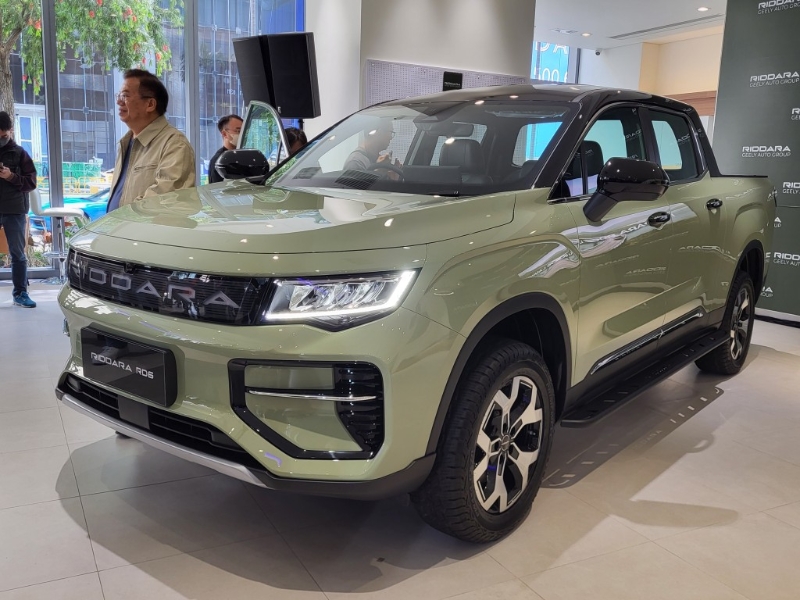 全新吉利雷達Riddara RD6是現時內地銷量第一的純電動皮卡車，市占率逾50%。