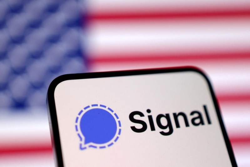法官下令保存Signal對話紀錄。 路透社