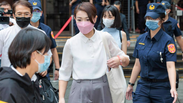 停職中的新竹市長高虹安。
