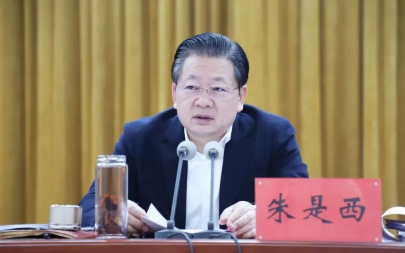 朱是西被指官迷心竅、搞政績工程，并涉及權錢交易、權色交易等行為。 微博.jpg