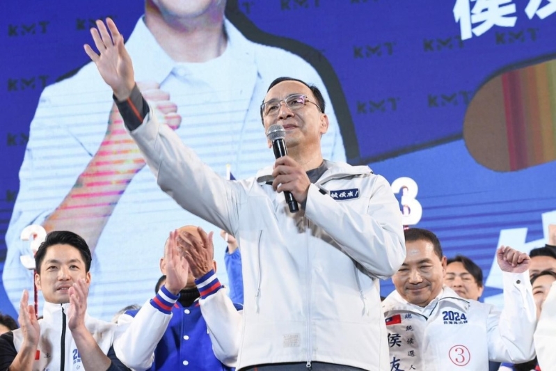 國民黨主席朱立倫。