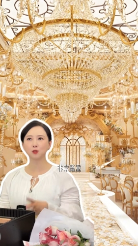 翁虹指自己2003年大排筵席結婚。