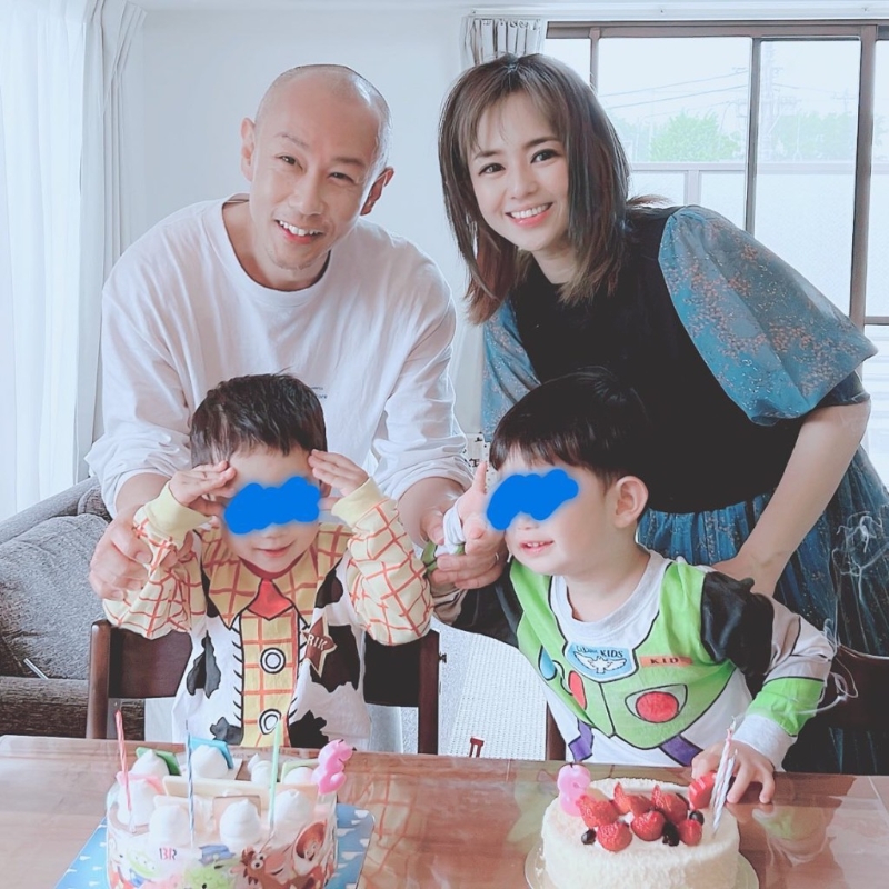 蒼井空不時會在社交網分享家庭樂。