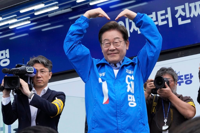 李在明的領導是否將為韓國帶來較平穩的政治未來呢？美聯社.jpg