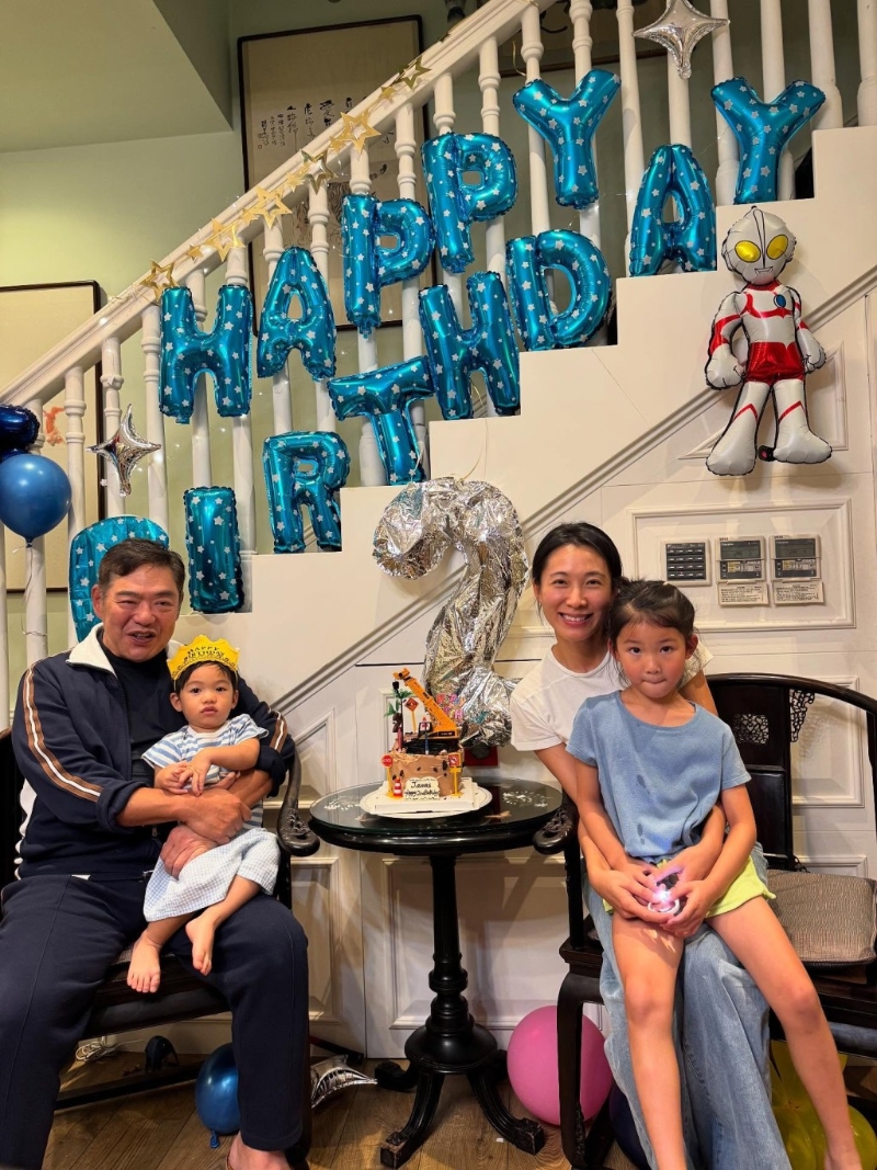 李美慧為兒子舉行2歲生日，令豪宅內貌進一步曝光。4