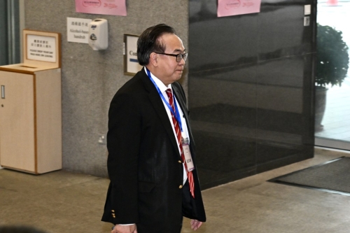經民聯主席盧偉國。 劉駿軒攝