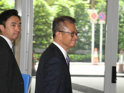 財政司司長陳茂波。