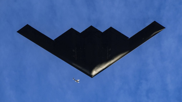美國B-2轟炸機。