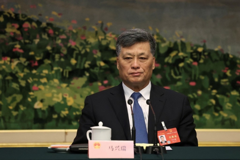 新疆書記馬興瑞。