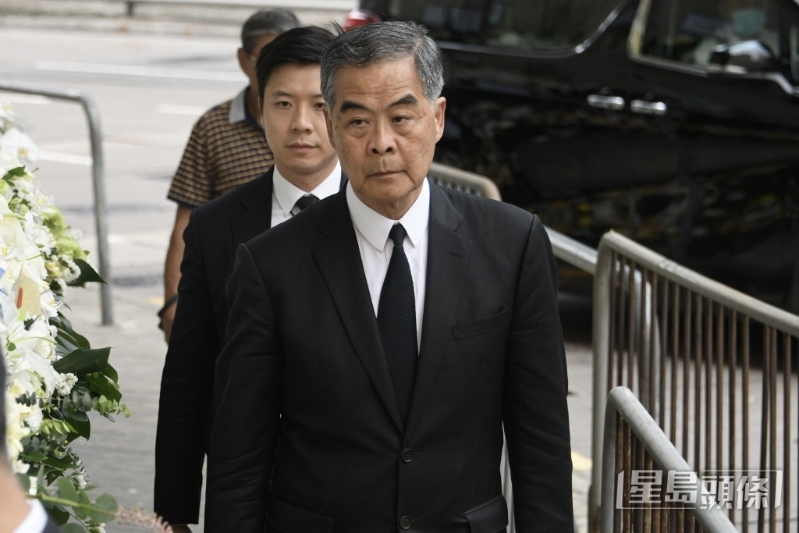 全國政協副主席、前特首梁振英。