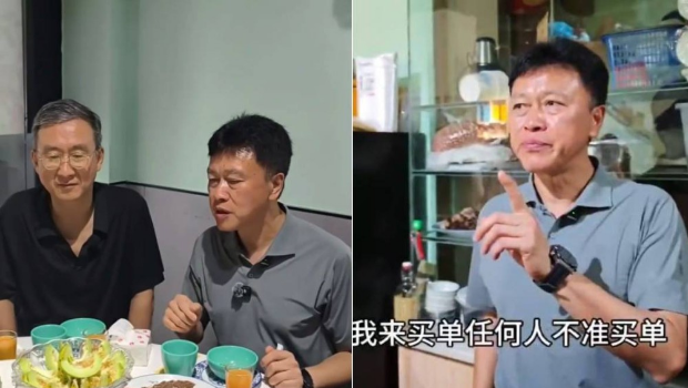 重慶市榮昌區委書記高洪波帶頭消費請食飯。