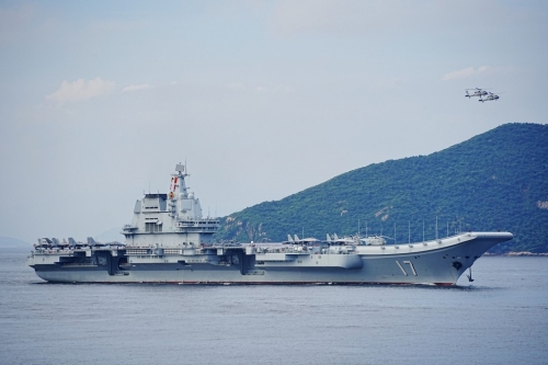 山東艦 - 山東艦航母編隊訪港。