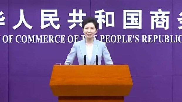 商務部新聞發言人何詠前。