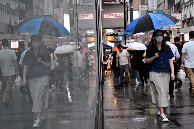 臺風“韋帕”靠近香港